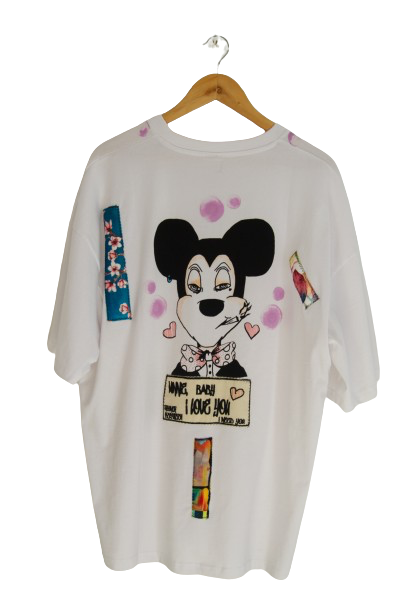 Camiseta Mickey Macarra